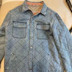 Faherty Bondi Medium Reversible Shirt Jacket